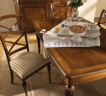 Rectangular dining table 7609