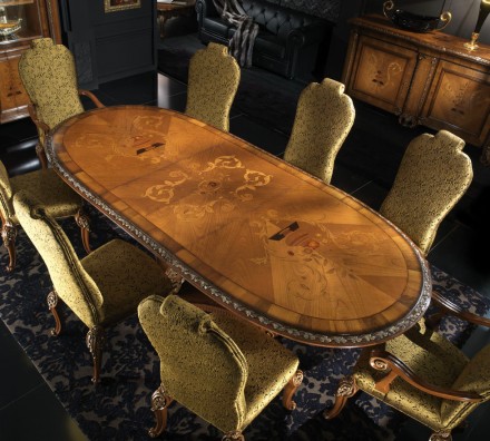 Oval dining table MF008